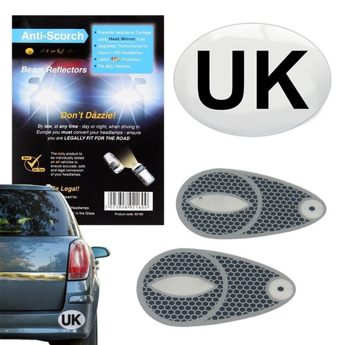 Headlamp beam deflectors - headlamp,